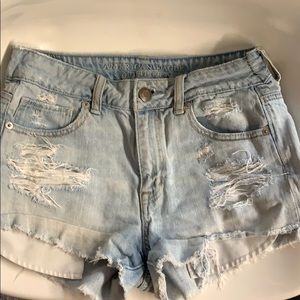 jean shorts from american eagle